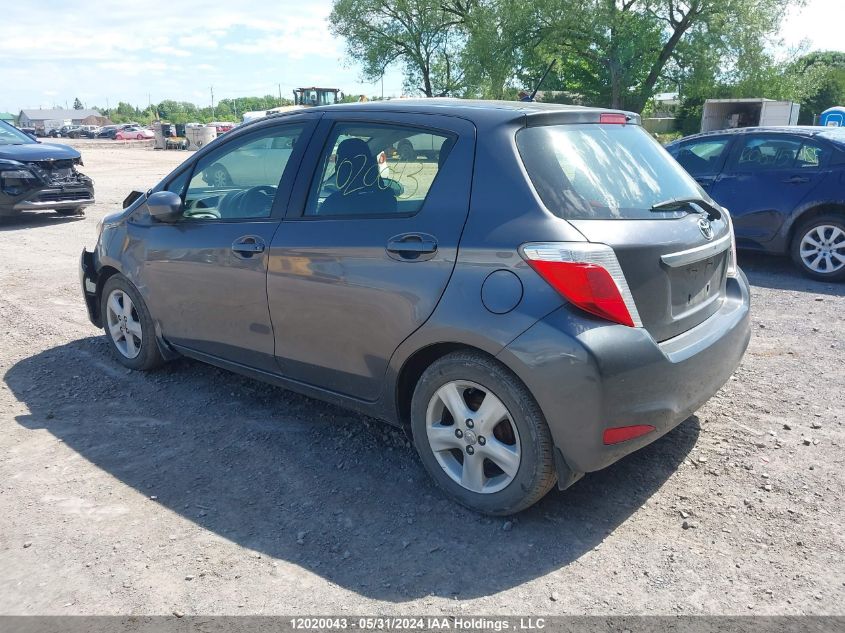 2013 Toyota Yaris Le VIN: JTDKTUD38DD565087 Lot: 12020043