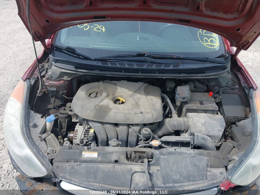 2012 Hyundai Elantra Gls/Limited VIN: 5NPDH4AE1CH083215 Lot: 12020048