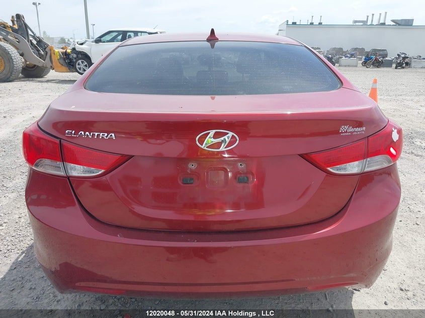 2012 Hyundai Elantra Gls/Limited VIN: 5NPDH4AE1CH083215 Lot: 12020048