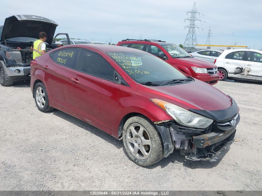 2012 Hyundai Elantra Gls/Limited VIN: 5NPDH4AE1CH083215 Lot: 12020048