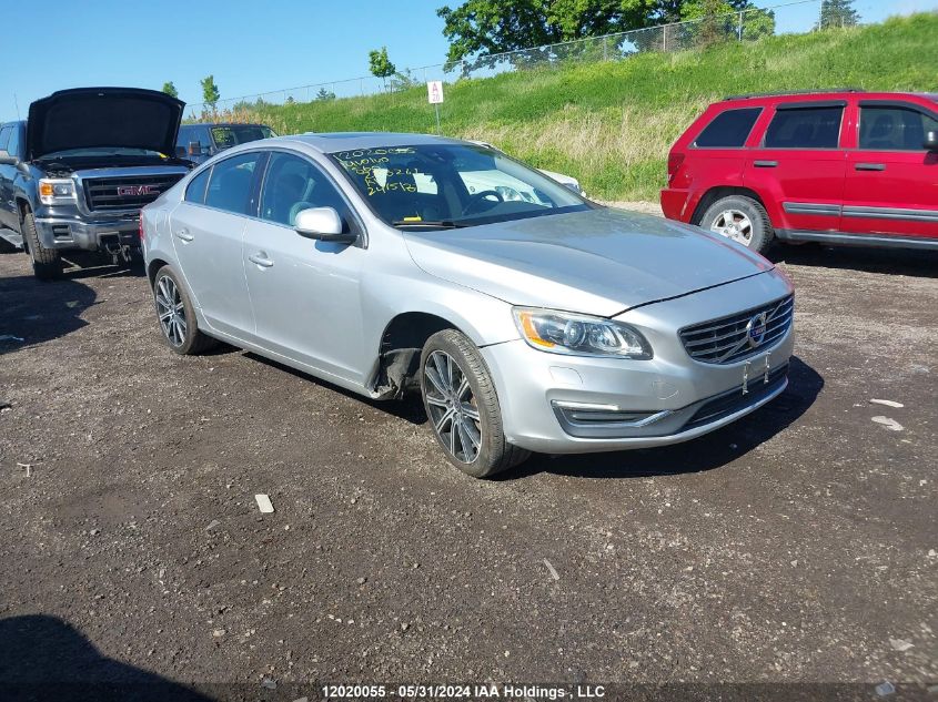 2014 Volvo S60 VIN: YV1902FH7E2283261 Lot: 12020055