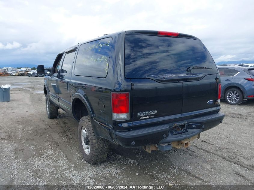 2003 Ford Excursion VIN: 1FMSU45F83EA35311 Lot: 12020066