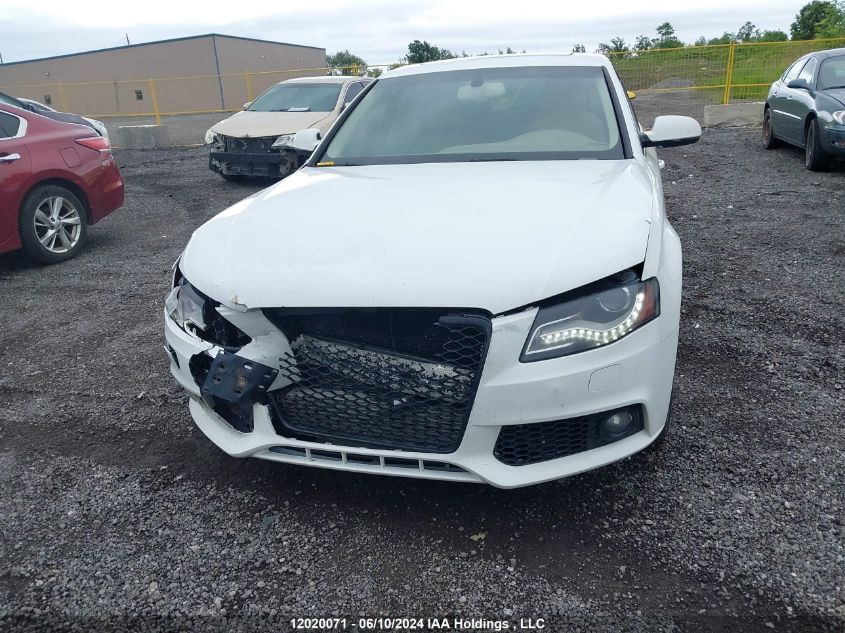 2011 Audi A4 VIN: WAUKFCFL8BN043112 Lot: 12020071