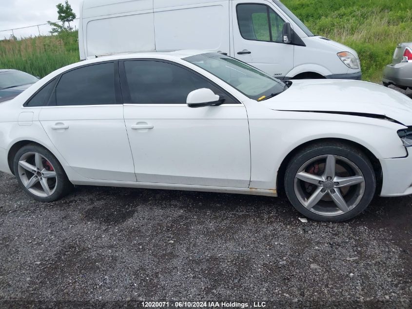 2011 Audi A4 VIN: WAUKFCFL8BN043112 Lot: 12020071