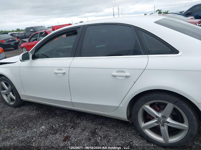 2011 Audi A4 VIN: WAUKFCFL8BN043112 Lot: 12020071