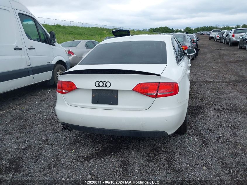 2011 Audi A4 VIN: WAUKFCFL8BN043112 Lot: 12020071