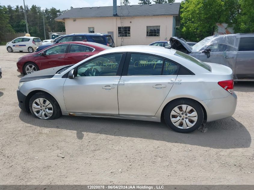 2012 Chevrolet Cruze VIN: 1G1PC5SHXC7156959 Lot: 12020078