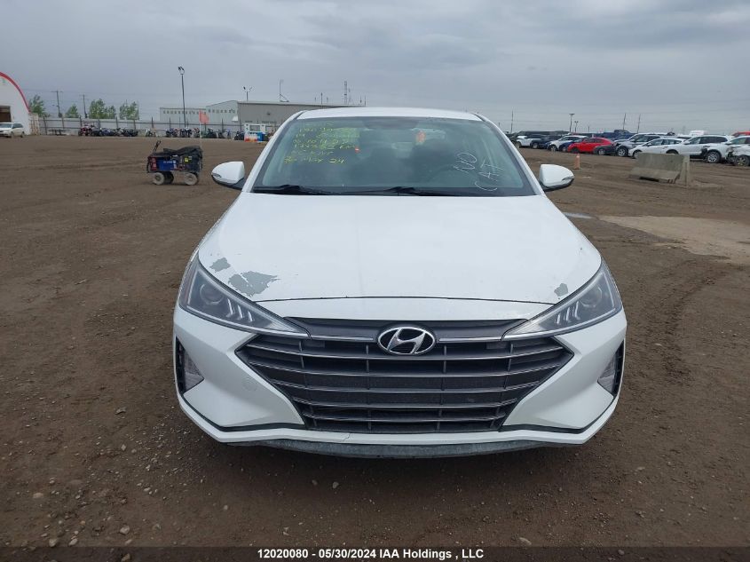 2019 Hyundai Elantra Sel/Value/Limited VIN: KMHD84LF2KU761122 Lot: 12020080