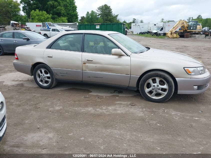 2001 Lexus Es 300 VIN: JT8BF28G710293237 Lot: 12020081