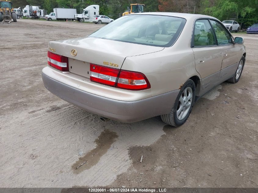 2001 Lexus Es 300 VIN: JT8BF28G710293237 Lot: 12020081