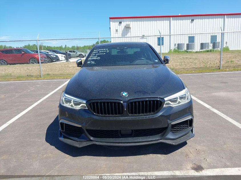 2019 BMW 5 Series VIN: WBAJB9C56KB288668 Lot: 12020084