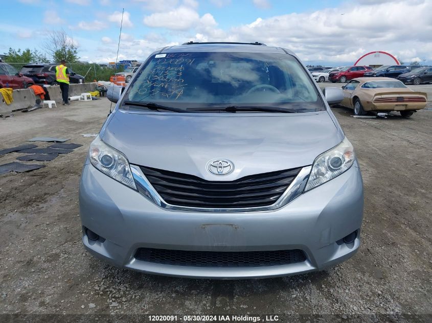 5TDZK3DC4CS204373 2012 Toyota Sienna