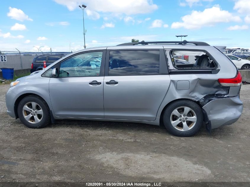 5TDZK3DC4CS204373 2012 Toyota Sienna