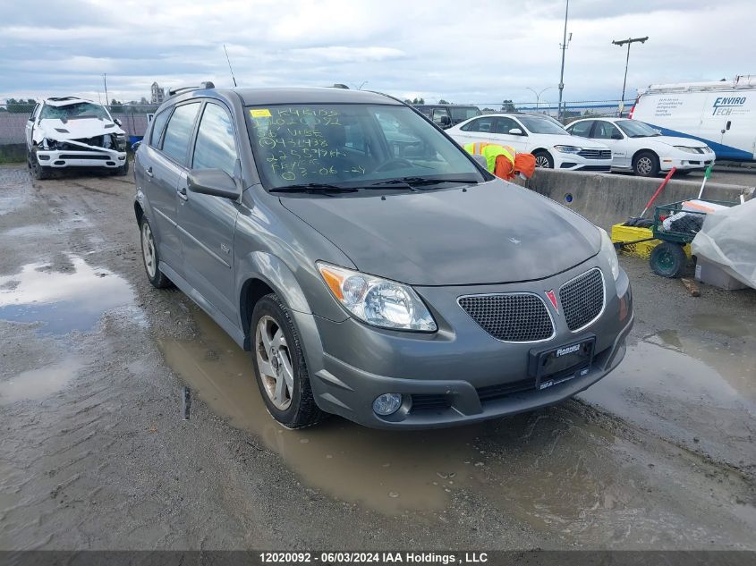 2006 Pontiac Vibe VIN: 5Y2SL65856Z431438 Lot: 12020092