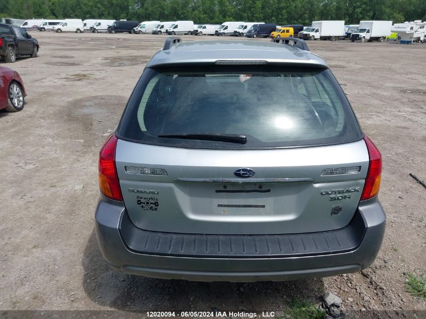 2005 Subaru Outback VIN: 4S4BP84C454309358 Lot: 12020094