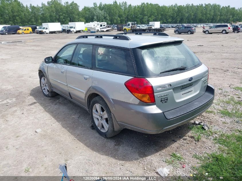 2005 Subaru Outback VIN: 4S4BP84C454309358 Lot: 12020094