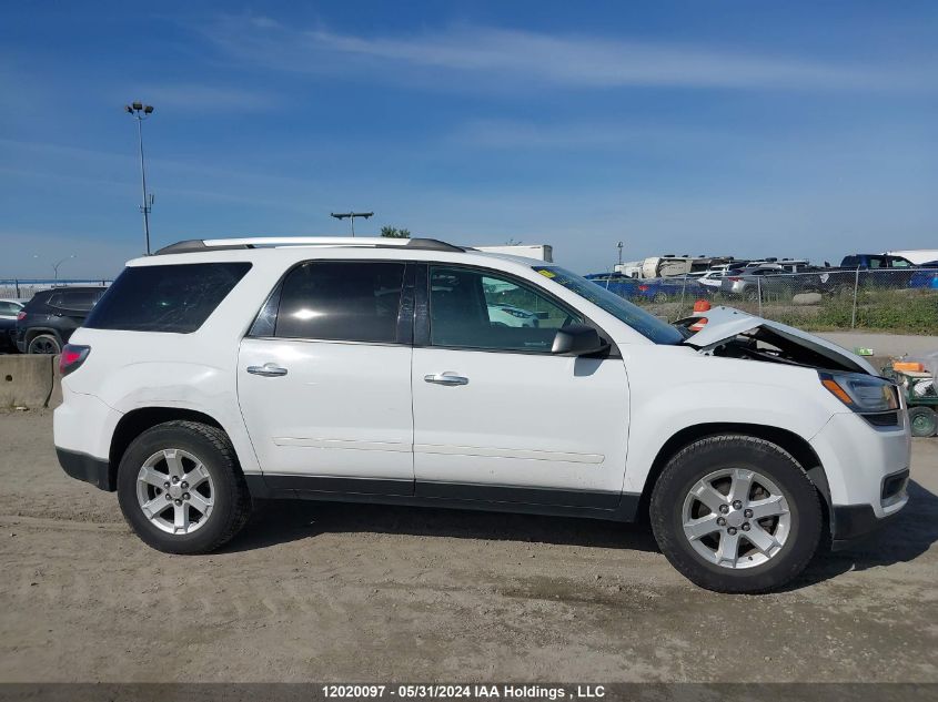 2016 GMC Acadia VIN: 1GKKVPKD0GJ176025 Lot: 12020097