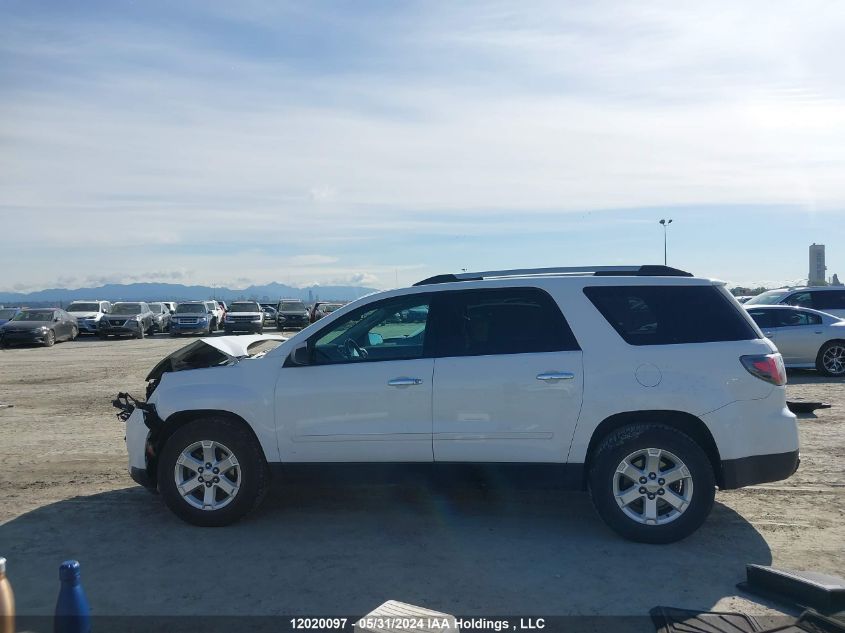 2016 GMC Acadia VIN: 1GKKVPKD0GJ176025 Lot: 12020097