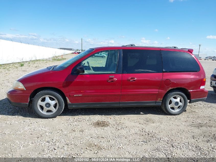 2003 Ford Windstar VIN: 2FMZA57403BA59333 Lot: 12020102