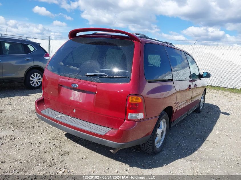 2003 Ford Windstar VIN: 2FMZA57403BA59333 Lot: 12020102