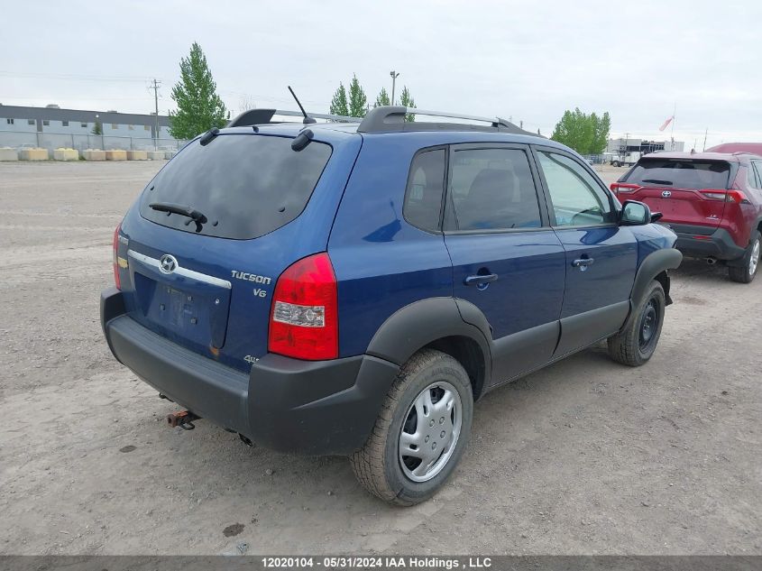 2007 Hyundai Tucson VIN: KM8JM72D87U571669 Lot: 12020104