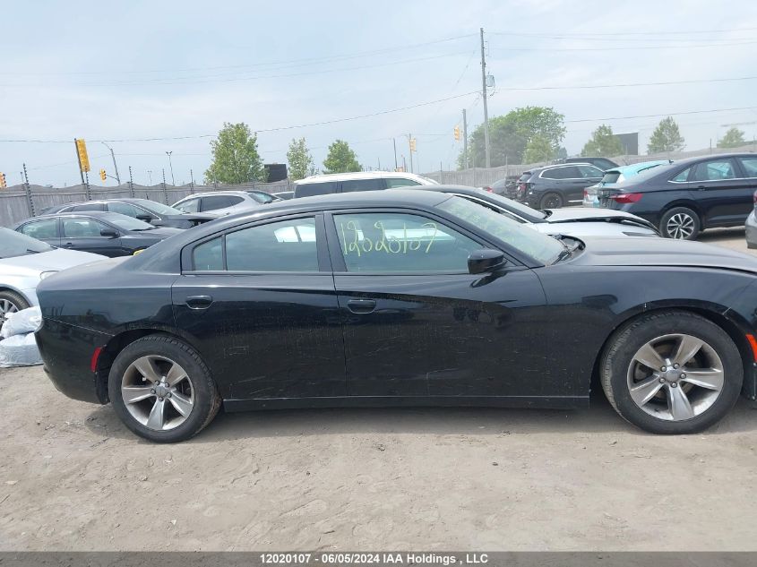 2015 Dodge Charger Sxt VIN: 2C3CDXHG2FH871051 Lot: 12020107