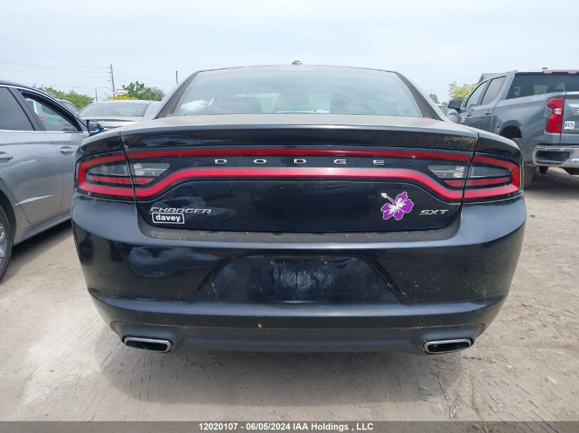 2015 Dodge Charger Sxt VIN: 2C3CDXHG2FH871051 Lot: 12020107