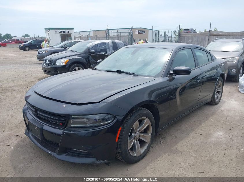 2015 Dodge Charger Sxt VIN: 2C3CDXHG2FH871051 Lot: 12020107