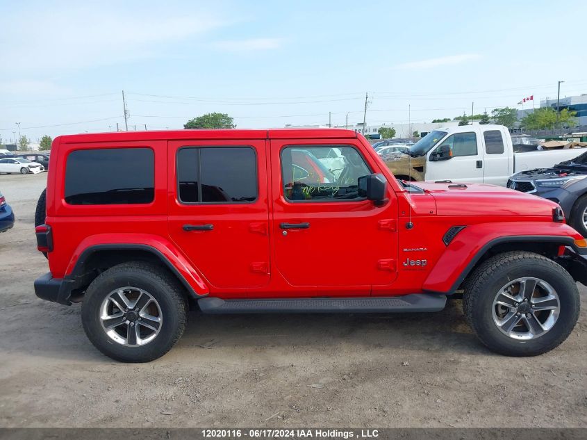 2023 Jeep Wrangler Sahara VIN: 1C4HJXEG6PW502999 Lot: 12020116