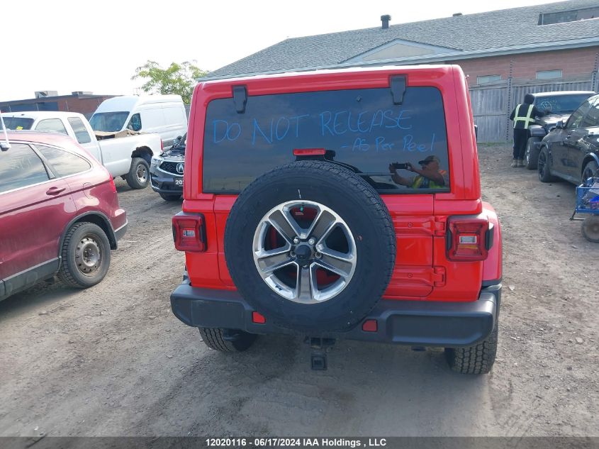 2023 Jeep Wrangler Sahara VIN: 1C4HJXEG6PW502999 Lot: 12020116