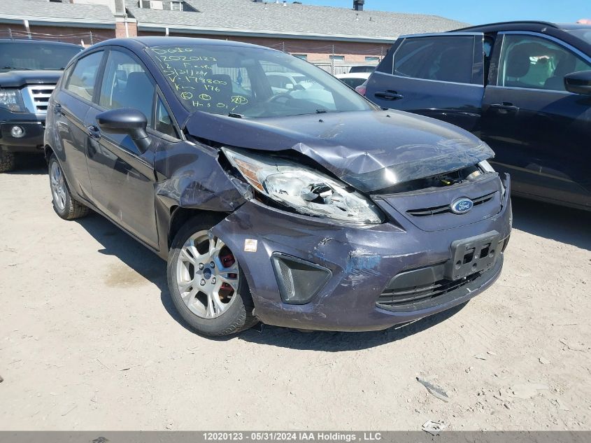 2012 Ford Fiesta Se VIN: 3FADP4EJ7CM179800 Lot: 12020123