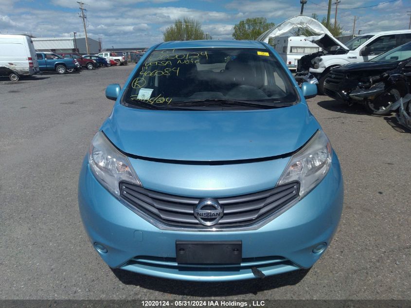 2014 Nissan Versa Note VIN: 3N1CE2CP0EL406084 Lot: 12020124