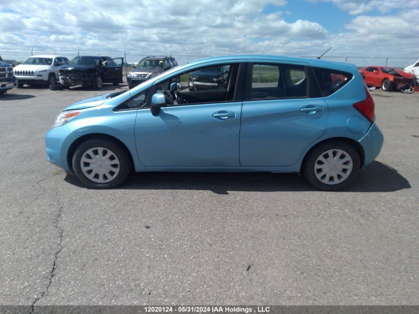 2014 Nissan Versa Note VIN: 3N1CE2CP0EL406084 Lot: 12020124