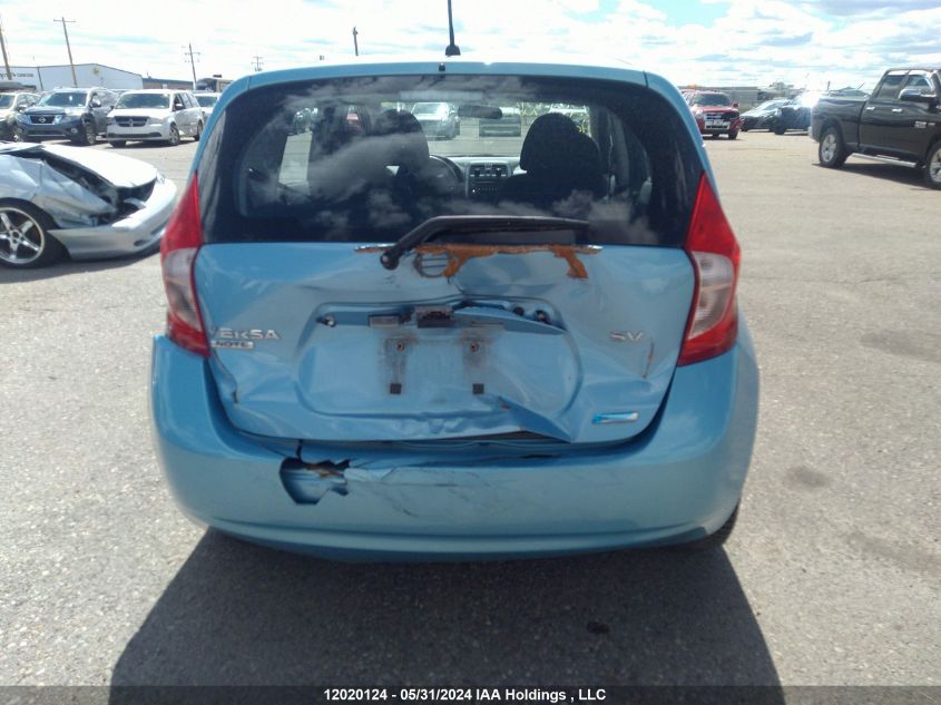 2014 Nissan Versa Note VIN: 3N1CE2CP0EL406084 Lot: 12020124