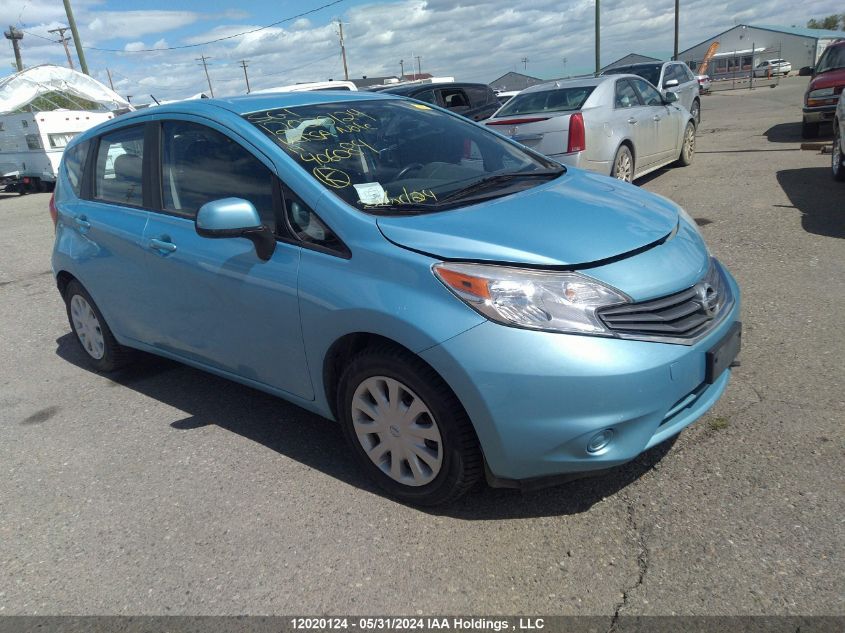 2014 Nissan Versa Note VIN: 3N1CE2CP0EL406084 Lot: 12020124