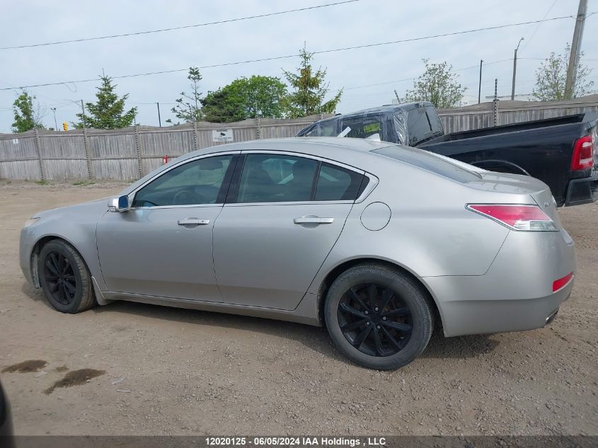 2011 Acura Tl VIN: 19UUA8F2XBA800387 Lot: 12020125