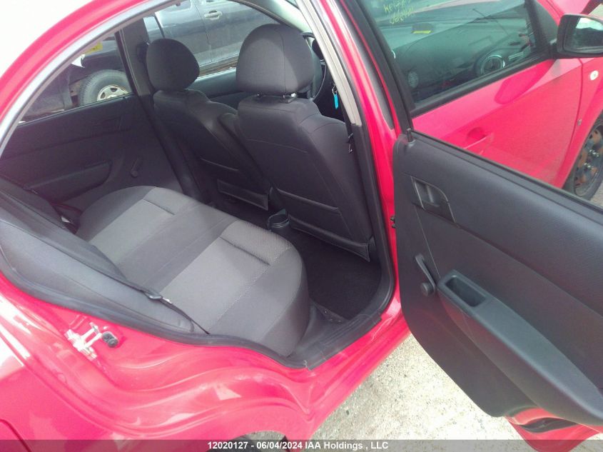 2008 Pontiac Wave VIN: KL2TD55618B184248 Lot: 12020127