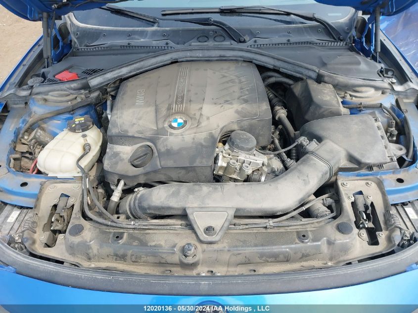 2014 BMW 3 Series VIN: WBA3B9C54EF588635 Lot: 12020136