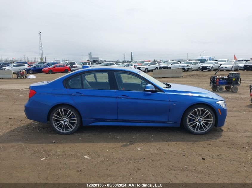 2014 BMW 3 Series VIN: WBA3B9C54EF588635 Lot: 12020136