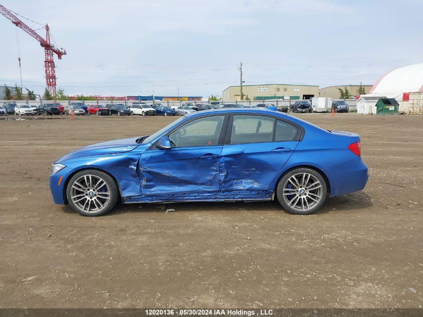2014 BMW 3 Series VIN: WBA3B9C54EF588635 Lot: 12020136