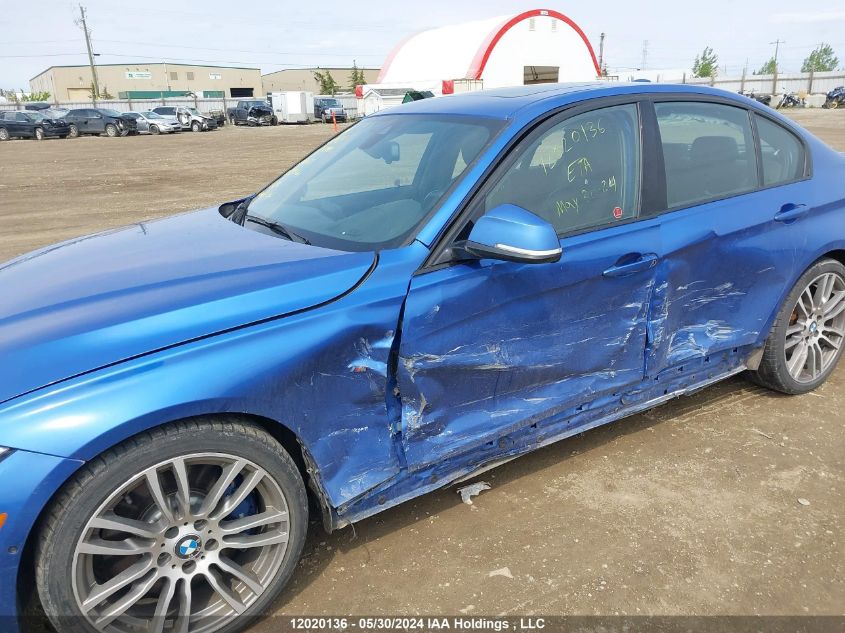 2014 BMW 3 Series VIN: WBA3B9C54EF588635 Lot: 12020136