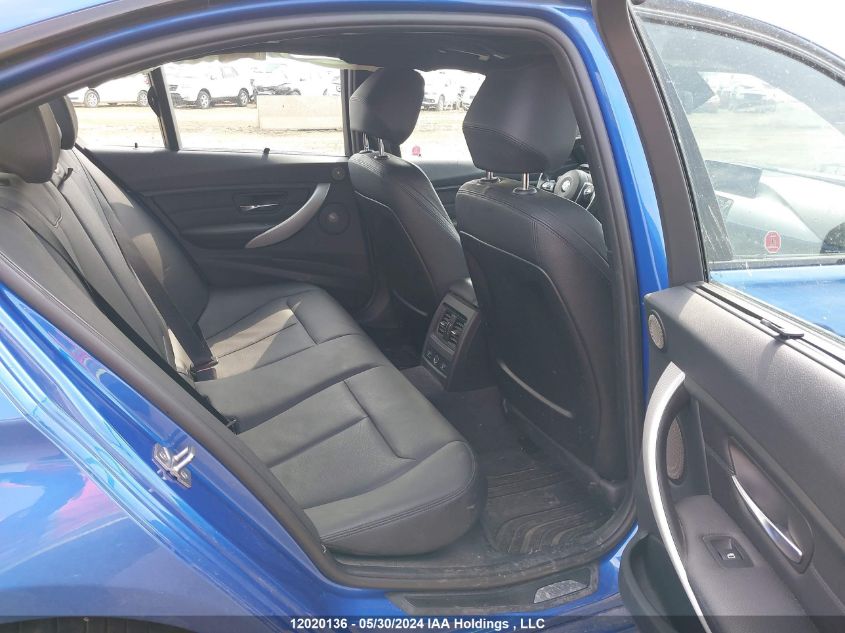 2014 BMW 3 Series VIN: WBA3B9C54EF588635 Lot: 12020136