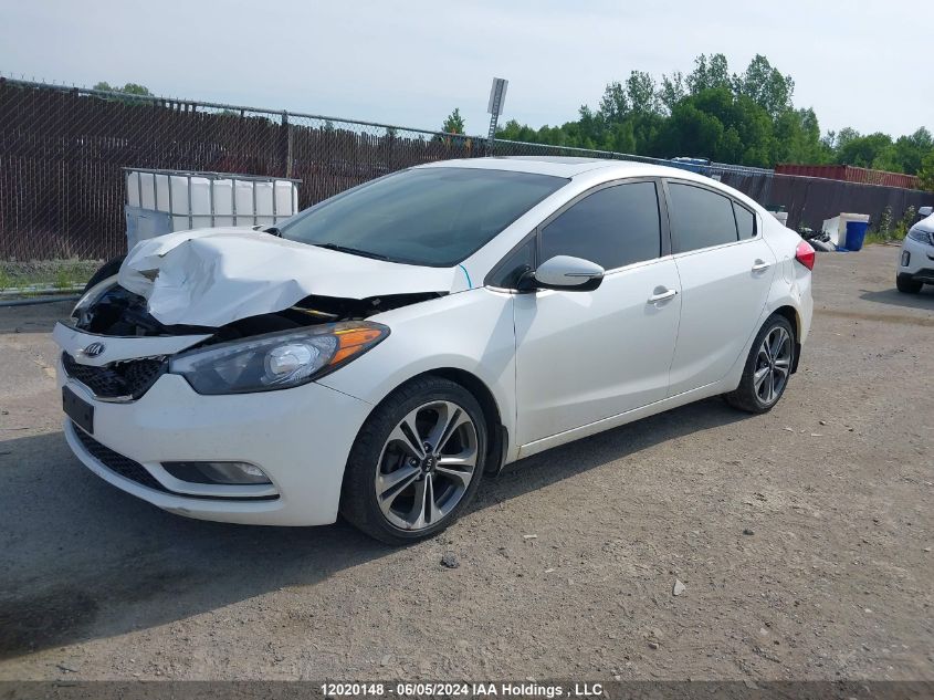 2016 Kia Forte VIN: KNAFX4A82G5587331 Lot: 12020148