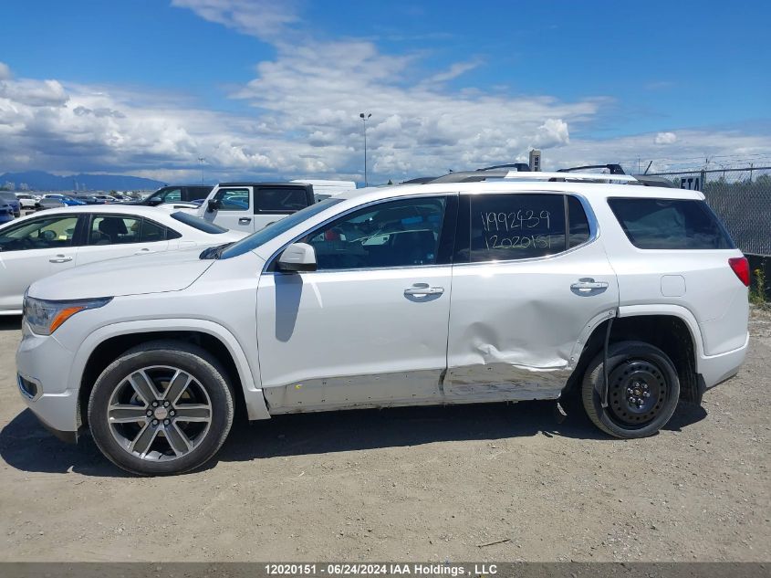 2019 GMC Acadia VIN: 1GKKNXLS0KZ211895 Lot: 12020151