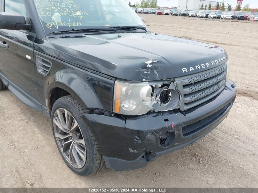 2009 Land Rover Range Rover Sport VIN: SALSK25499A201275 Lot: 12020152