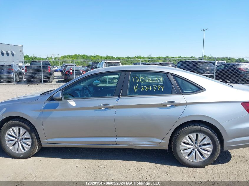 2019 Volkswagen Jetta VIN: 3VWC57BU0KM227399 Lot: 12020154