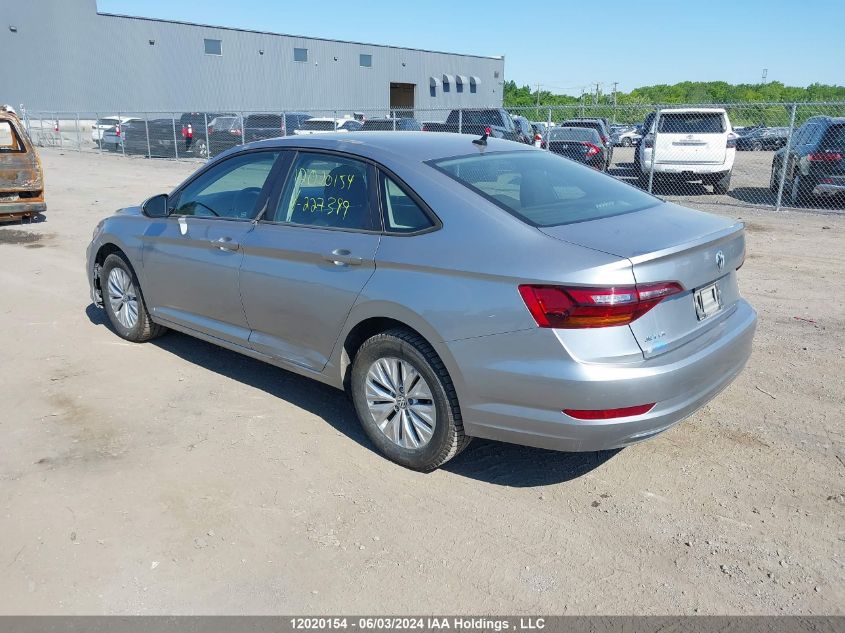 2019 Volkswagen Jetta VIN: 3VWC57BU0KM227399 Lot: 12020154