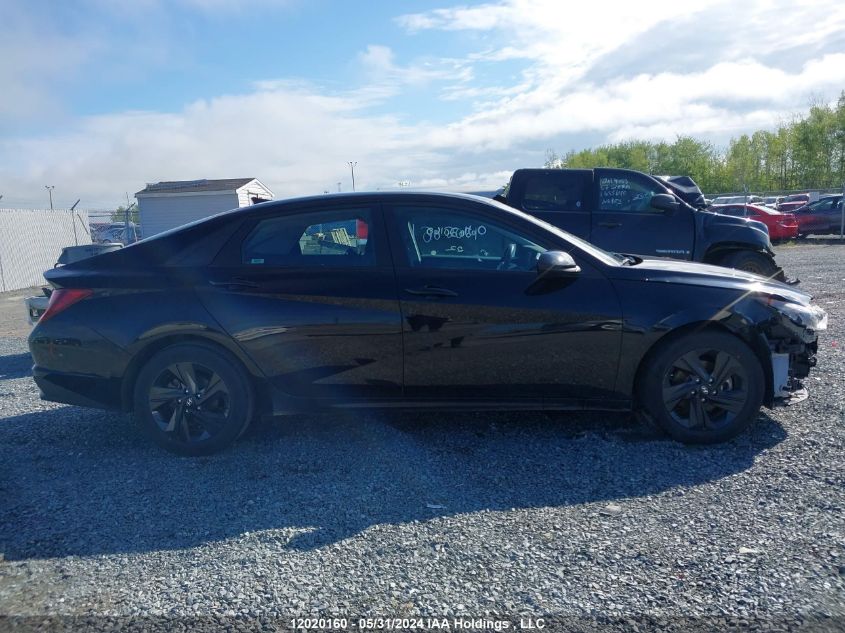 2022 Hyundai Elantra Sel VIN: KMHLM4AG1NU342699 Lot: 12020160