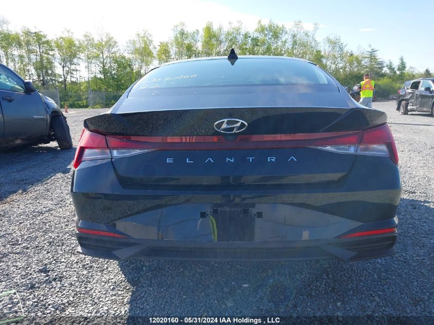 2022 Hyundai Elantra Sel VIN: KMHLM4AG1NU342699 Lot: 12020160
