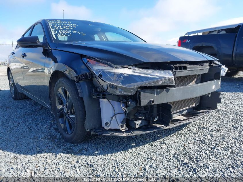 2022 Hyundai Elantra Sel VIN: KMHLM4AG1NU342699 Lot: 12020160